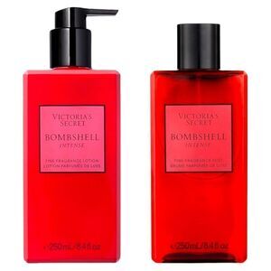 Victoria's Secret Bombshell Intense Mist &Lotion Set 250ml/8.4floz Fruit…